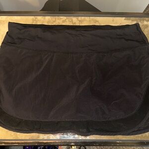 Lululemon Hotty Hot Black Athletic Skort